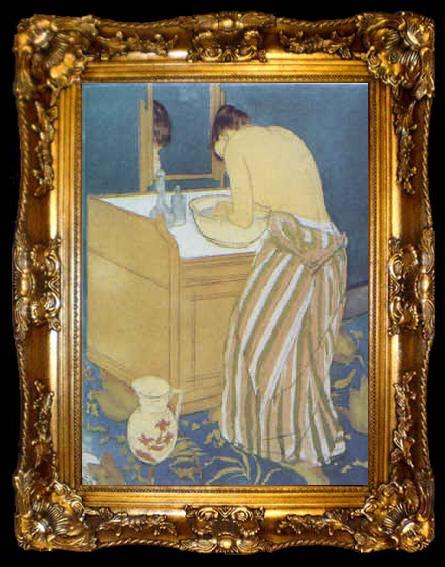 framed  Mary Cassatt Woman Bathing, ta009-2